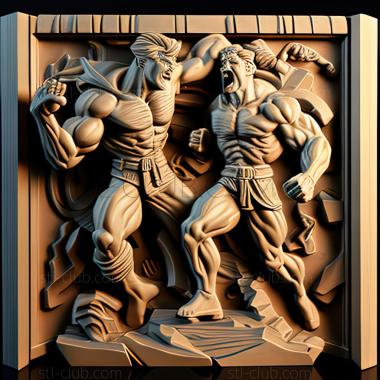 3D модель Игра Final Fight Double Impact (STL)